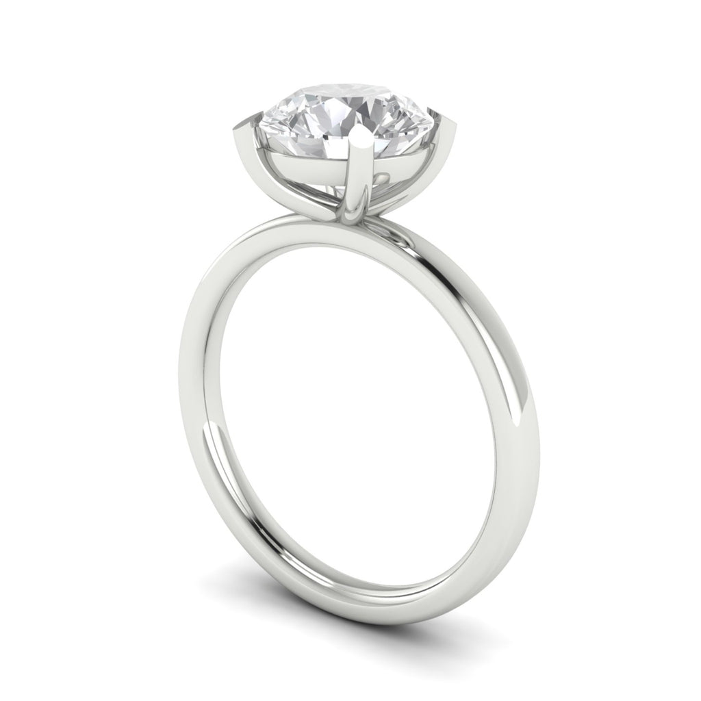 Anillo de compromiso solitario