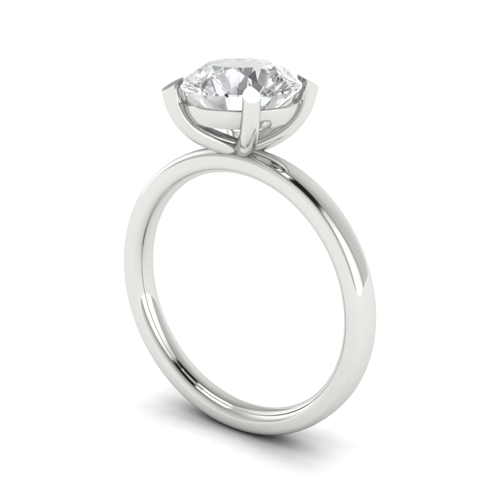 Anillo de compromiso solitario