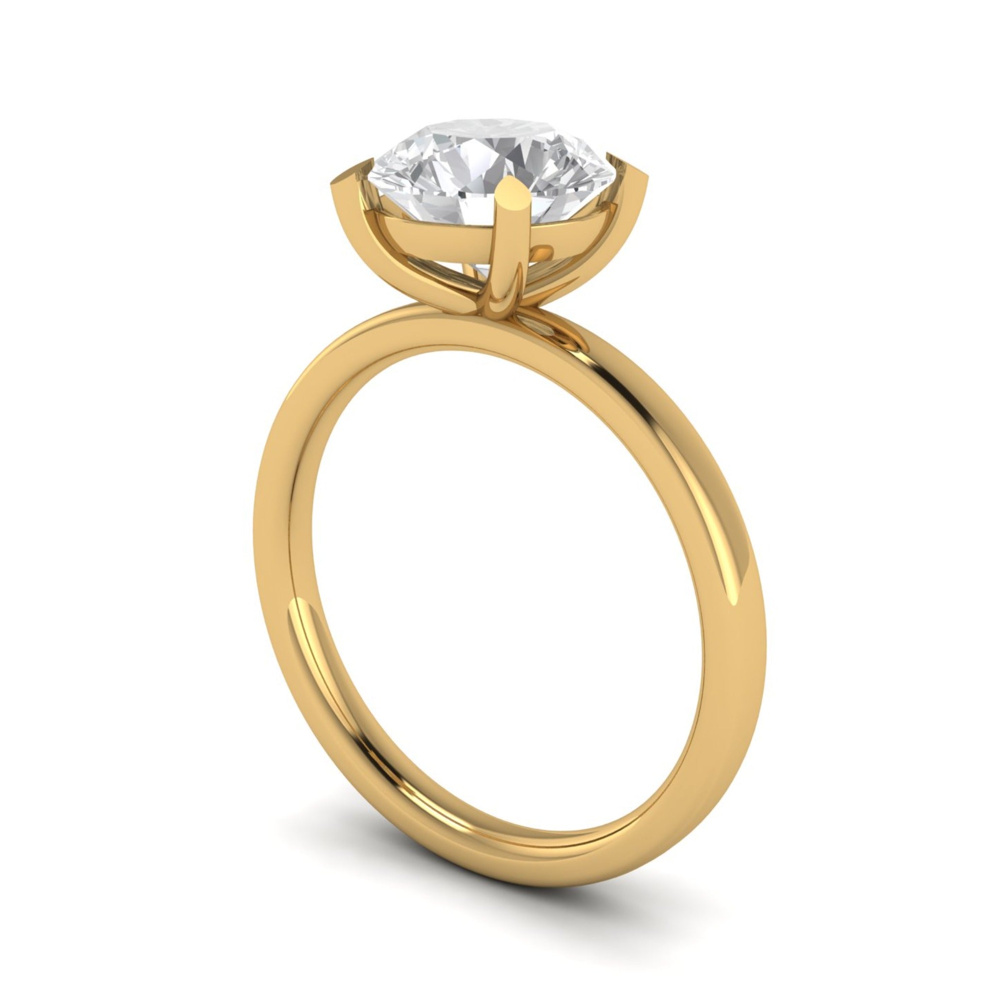 Anillo de compromiso solitario