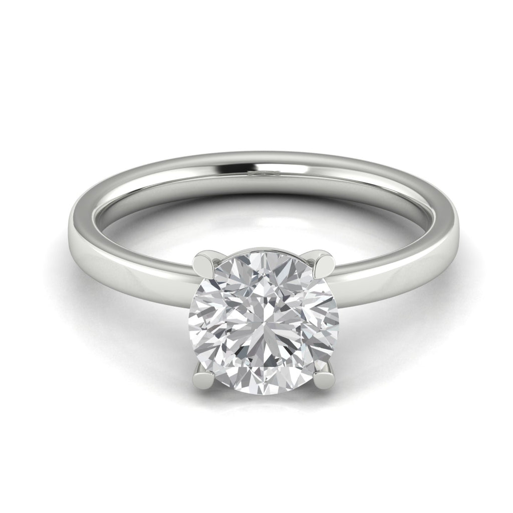Anillo de compromiso solitario