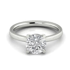 Anillo de compromiso solitario
