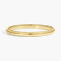 Argolla de matrimonio, en oro amarillo, Joyería Bruzzone