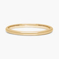 Argolla de matrimonio corte inglés, en oro amarillo, Joyería Bruzzone