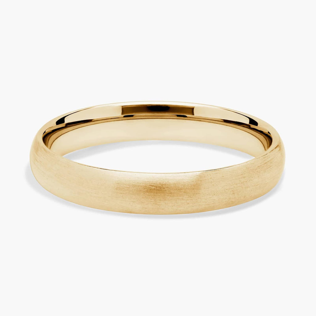 Argolla de matrimonio mate mujer