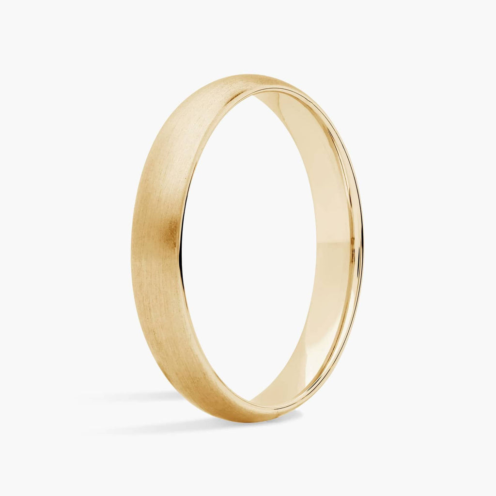 Argolla de matrimonio mate mujer