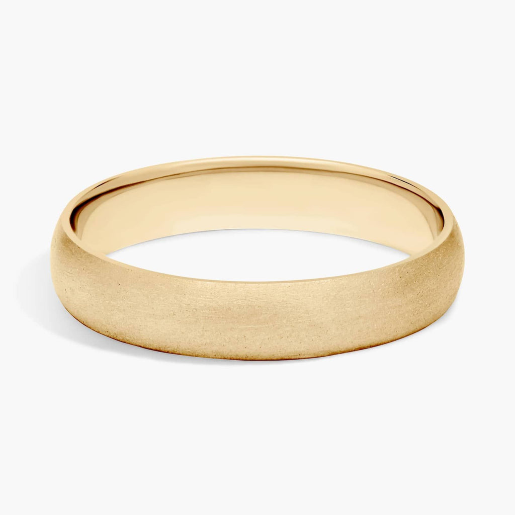 Argolla de matrimonio mate hombre
