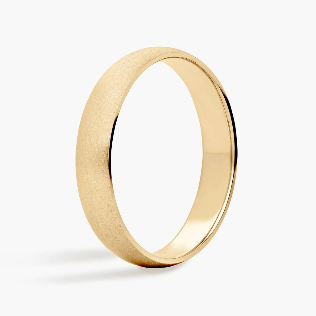 Argolla de matrimonio mate hombre