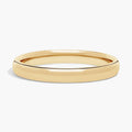 Argolla de matrimonio corte inglés, en oro amarillo, Joyería Bruzzone