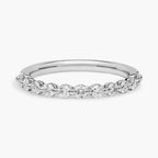 Anillo de compromiso medio cintillo María