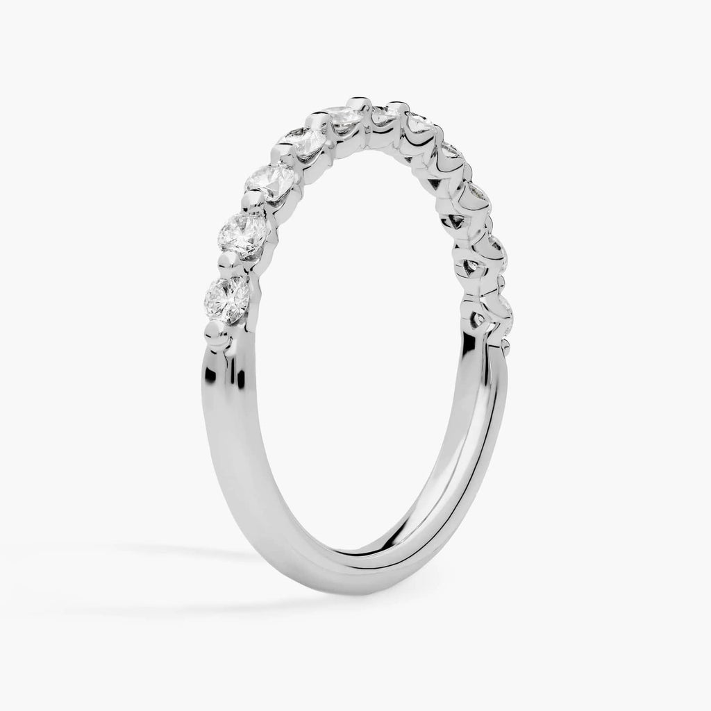 Anillo de compromiso medio cintillo María