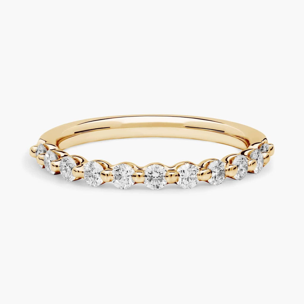 Anillo de compromiso medio cintillo María