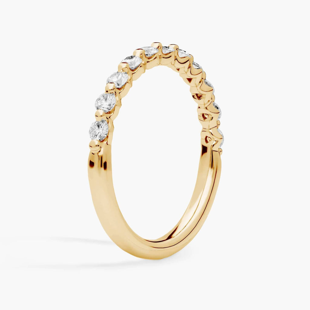 Anillo de compromiso medio cintillo María