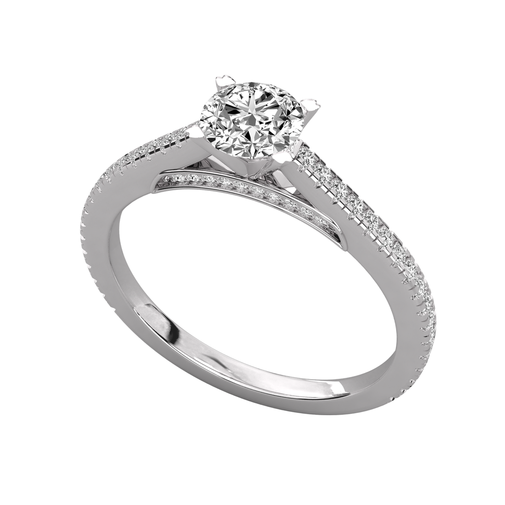 Anillo de compromiso pavé Amanda