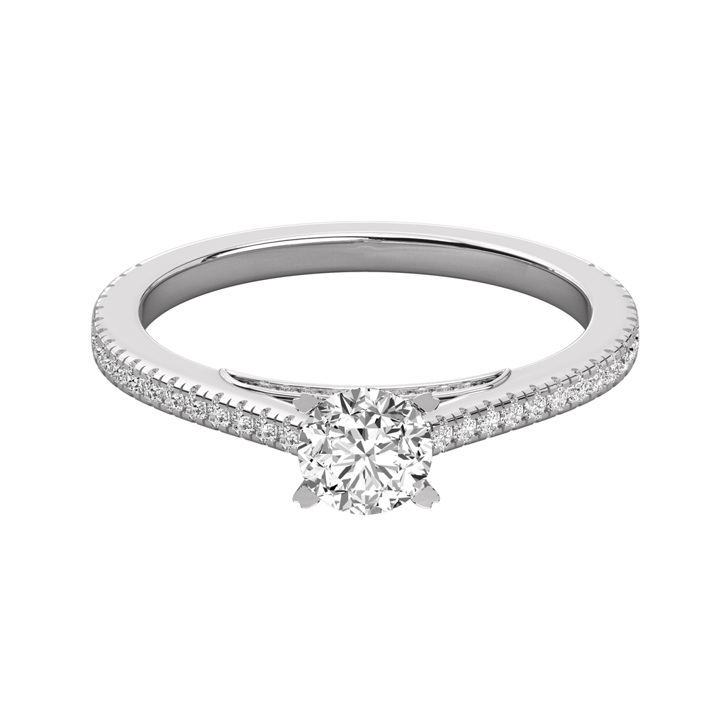 Anillo de compromiso pavé Amanda