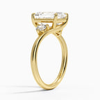 Anillo de compromiso esmeralda Fiorella