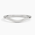 Argolla de matrimonio argollas curvas, Joyería Bruzzone