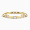 Argolla de matrimonio, en oro amarillo, Joyería Bruzzone